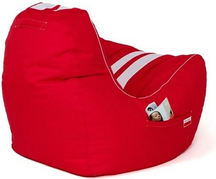 Immagine prodotto Go Gift Borsa pouf Ferrari rosso e bianco XXL 140 x 100 cm Sako