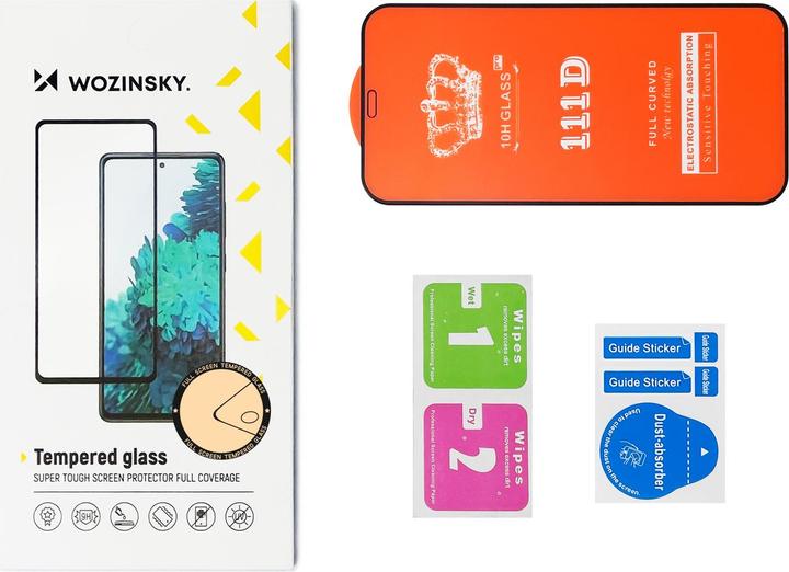 Produktbild Wozinsky Tempered Glass for Xiaomi Poco F5 Pro 9H with Frame Full Glue Tempered Glass - Black (1 Stück, Xiaomi Poco F5 Pro)
