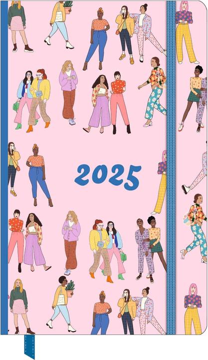 Image du produit Emmy Lupin 2025 agenda semainier, 13x21cm, calendrier de poche avec 1 semaine/2 pages (13 x 21 cm, Allemand)