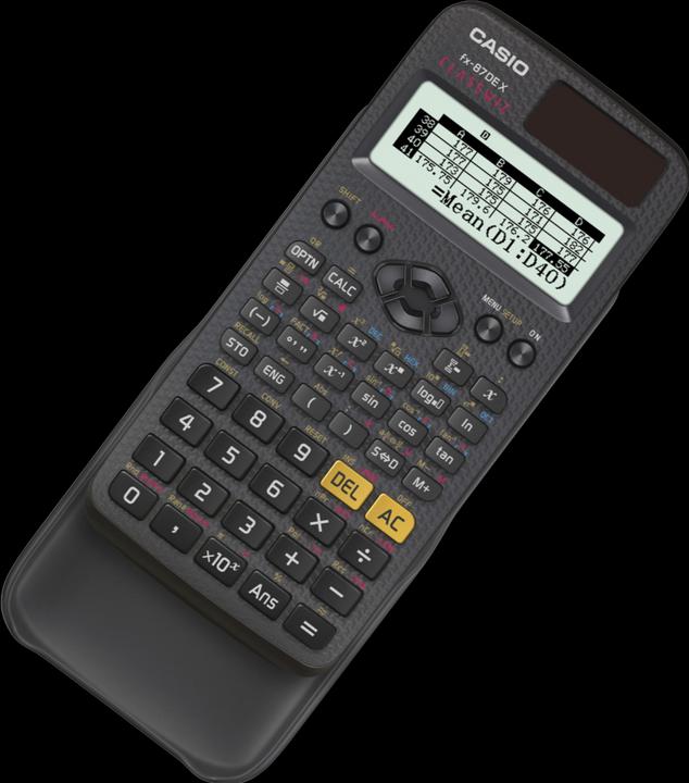 Productafbeelding Casio FX-87DE X (Zonnecellen, Batterijen)