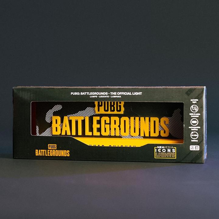 Productafbeelding Neamedia Playerunknown's Battlegrounds lamp LED logo 22 cm