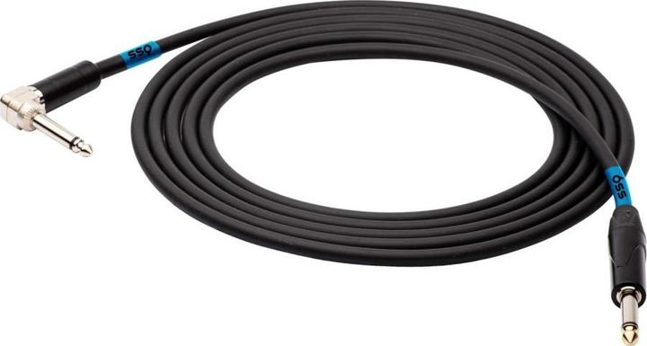 Produktbild SSQ JMPJMK1 SS-1439 Kabel Jack Mono - Jack Mono 90-Grad-Winkel 1 m Schwarz (1 m)