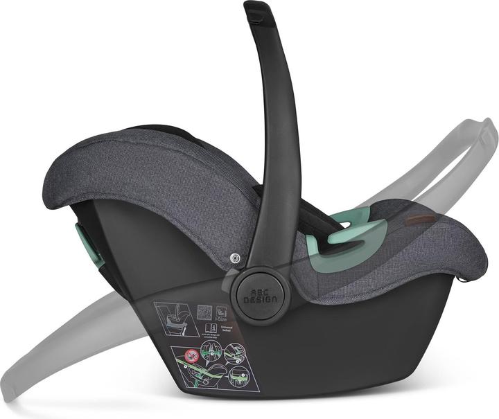 Produktbild ABC Design ABC Tulip Babyschale i-Size / 0 bis ca. 13 kg (Babyschale, ECE R129/i-Size Norm)