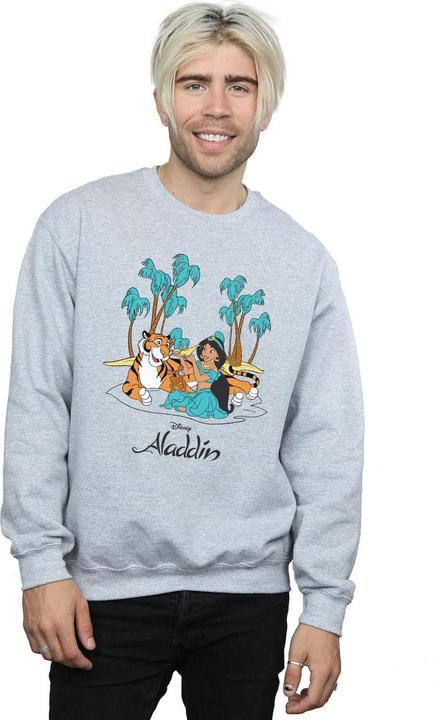 Immagine prodotto Disney Aladdin Jasmine Abu Rajah Beach Felpa Uomo (XL)