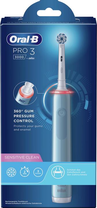 Image du produit Oral-B Pro 3 3000 Sensitive Clean (Brosse à dents oscillo-rotative)