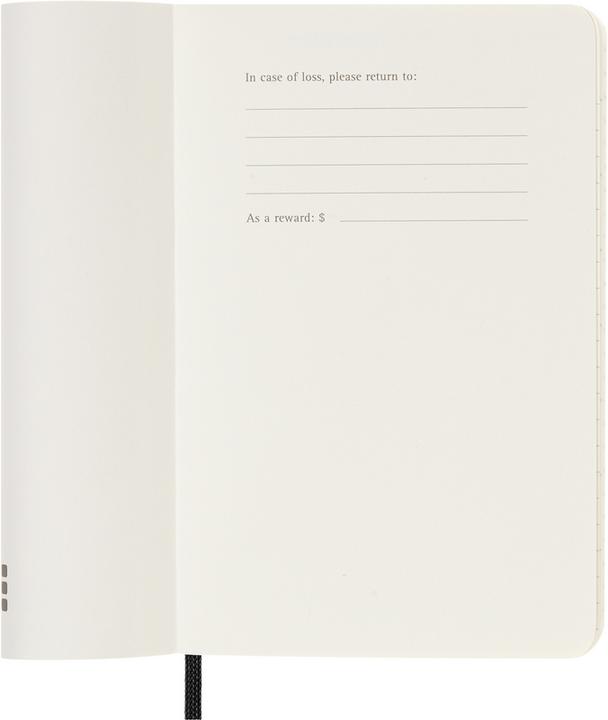 Actual product image Moleskine Weekly calendar (A6, Pocket, English)