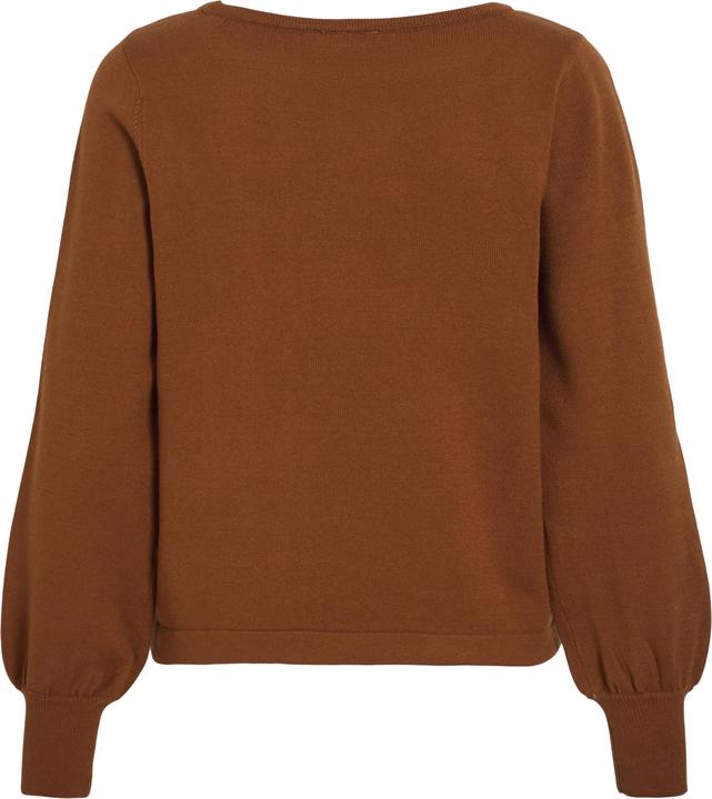 Actual product image Vila U-boat neck knitted jumper (S)