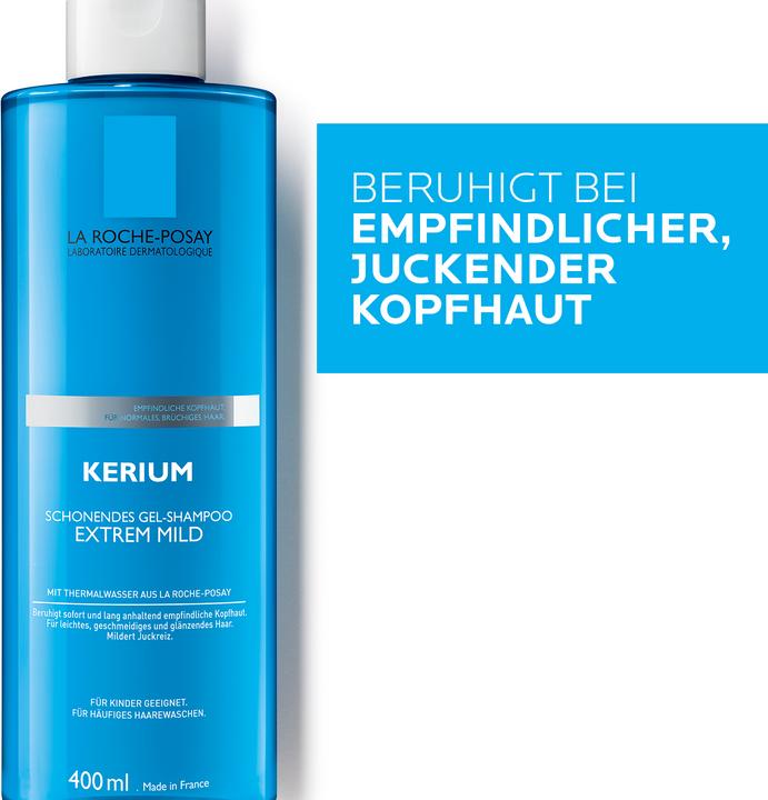 Actual product image La Roche Posay Kerium Extra Gentle (400 ml, Liquid shampoo)