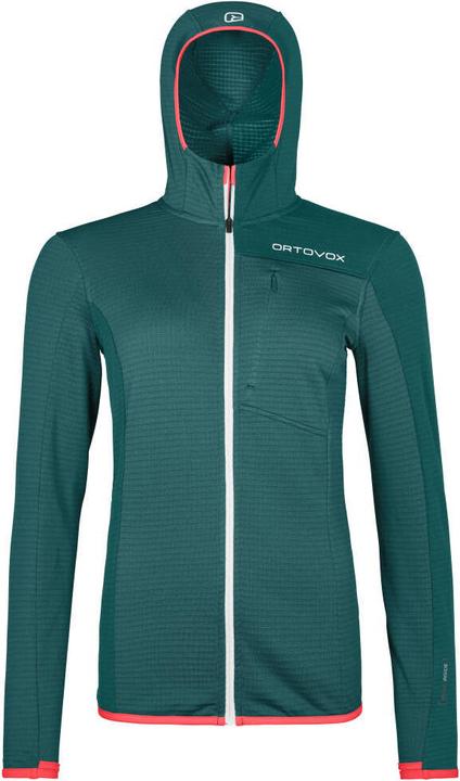 Produktbild Ortovox Fleece Light Grid Hoodie Damen Midlayer (XS)