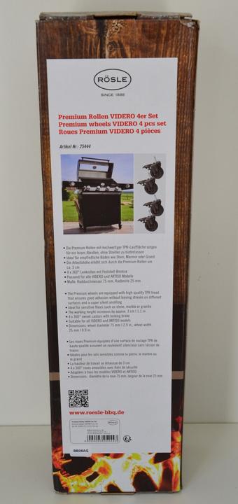 Actual product image Rösle Premium Rollen Videro