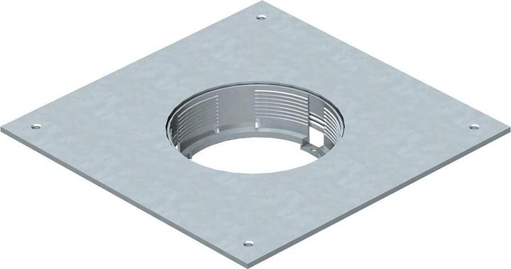 Actual product image OBO Bettermann OBO DUG250-3RM2 Mounting lid 250-2/3 for GESRM2 282x282x4