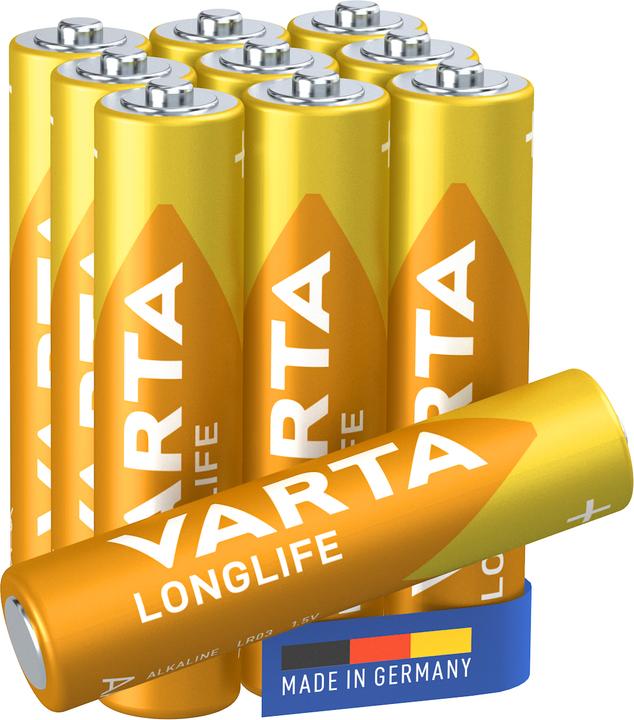 Immagine prodotto Varta Batteria LONGLIFE AAA NUOVA (10 pz., AAA, 1200 mAh)
