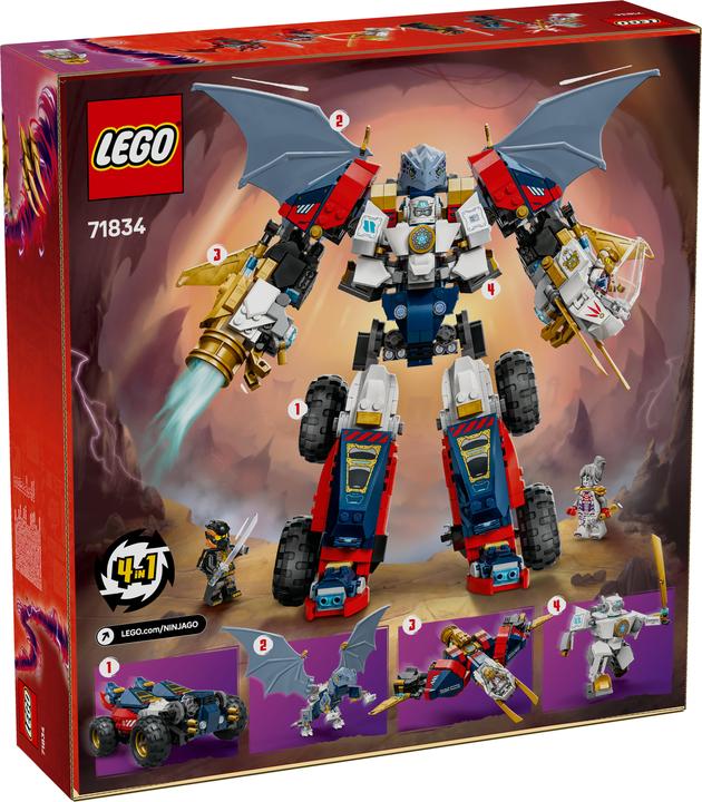 Produktbild LEGO Zanes Ultra-Kombi-Mech (71834, LEGO Ninjago)