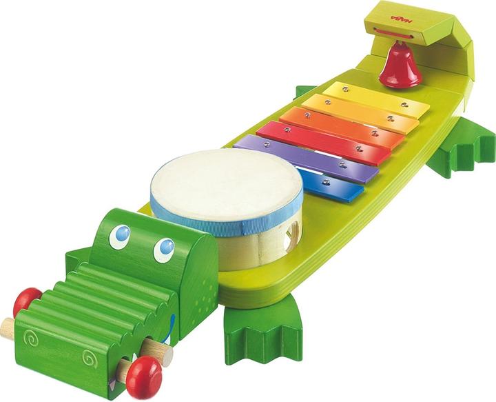 Produktbild Haba Klang-Kroko (Deutsch, Französisch, Italienisch, Englisch)