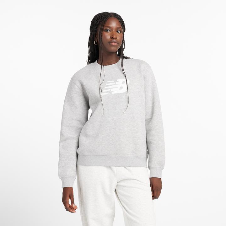 New Balance W Sport Fleece Logo Crew (L)