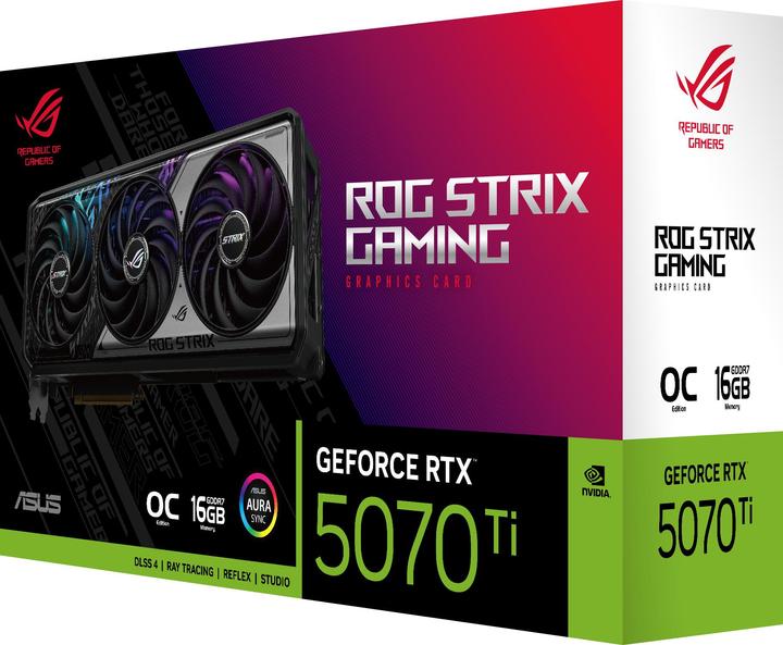 Produktbild ASUS ROG Strix GeForce RTX 5070 Ti OC (16 GB)
