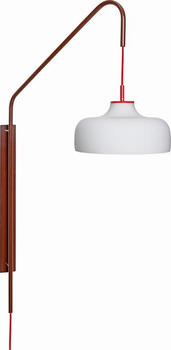 Produktbild Hübsch Current Wall Light Red/Maroon (E27)