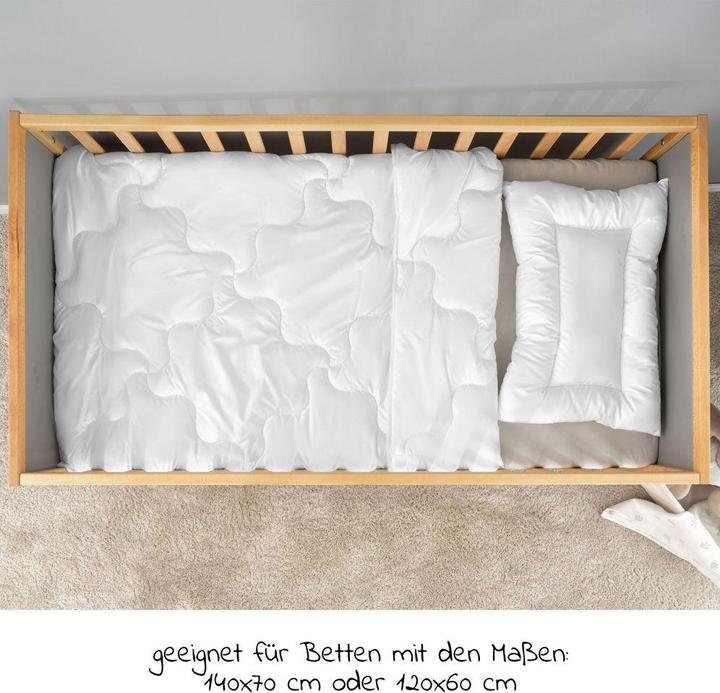 Produktbild La Loona LaLoona Babybettdecken & Babykissen Steppbett-Set Premium Complete 100 x 135 + 40 x 60 (100 x 135 cm)
