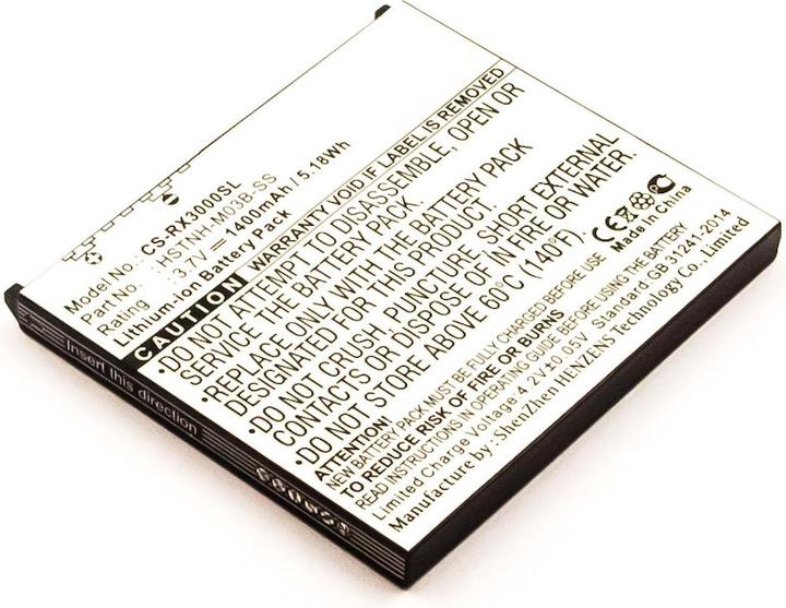Image du produit AGI Batterie compatible avec HP iPAQ Z125 - Batterie - 1.400 mAh (1 pcs, 1400 mAh)