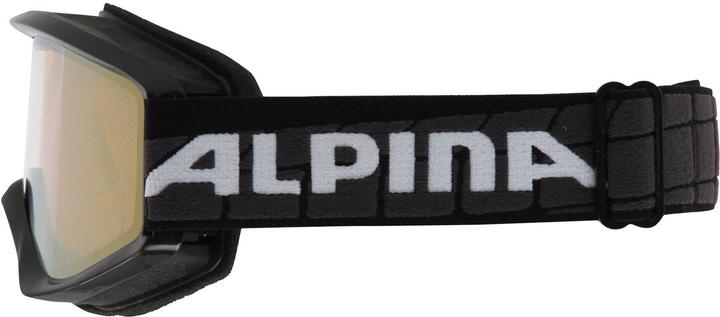 Image du produit ALPINA SPORTS Smash 2.0 Multi Mirror Lunettes de ski (couleur : 831 noir, écran : MULTIMIROR, or)