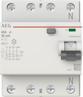 Image du produit Busch-Jaeger Disjoncteur différentiel AEG