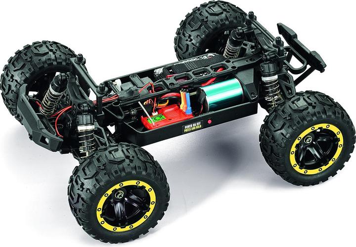 Image du produit Blackzon Slyder MT Turbo 1/16 4WD 2S Brushless - Yellow (RTR Prêt à fonctionner)