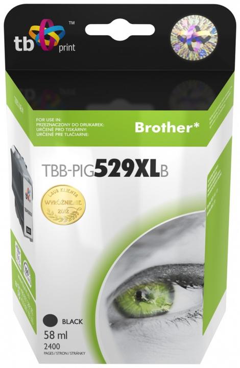 Actual product image Tusz do Brother LC529/539 PIG TBB-PIG529XLB BK (FC)