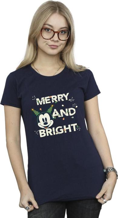Immagine prodotto Disney Mickey Mouse Merry & Bright Maglietta Donna (L)