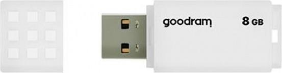 Actual product image Goodram UME2 - 8 GB - USB Type-A - 2.0 - 20 MB/s - cap - yellow (8 GB, USB-A)