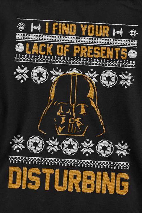 Immagine prodotto Star Wars Lack Of Christmas Presents Felpa Isola Bella Adulto Unisex (M)