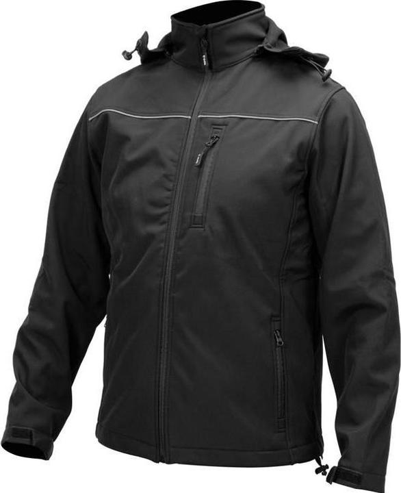 Actual product image Yato Kurtka Softshell Z Kapturem Czarna Rozm. S (S)