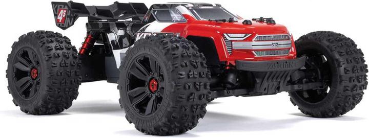 Image du produit Arrma Monster Truck Kraton 4x4 4S V2 BLX Rouge, ARTR, 1:10 (RTR Prêt à fonctionner)