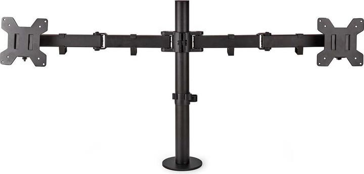 Actual product image Nedis Desk monitor holder | 2 screen(s) | 15 - 32 " | 75x75 / 100x100 | Fully movable (32")