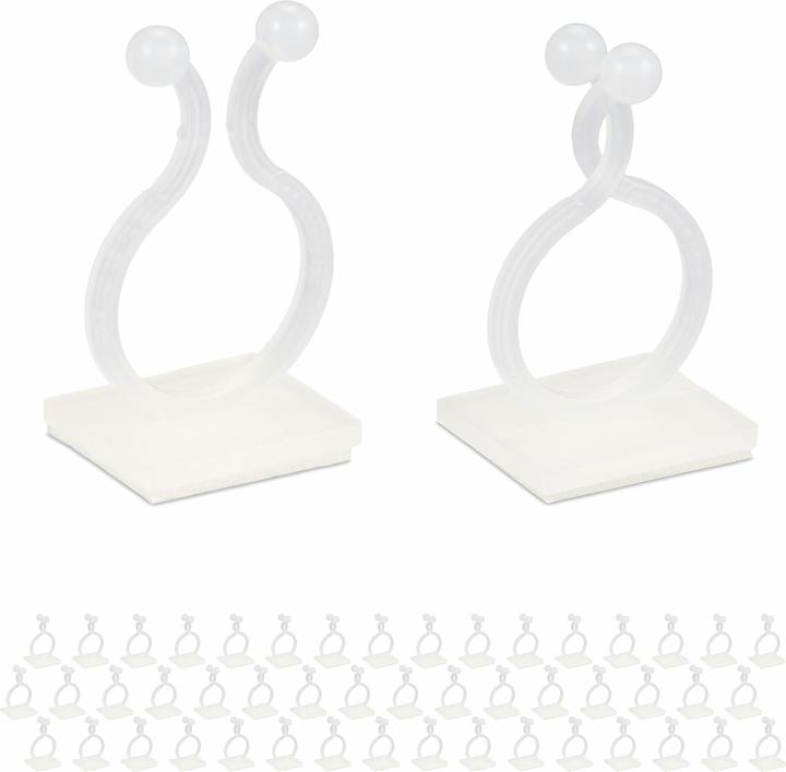 Relaxdays 240x Pflanzenclips (2.20 cm, 1.80 cm)