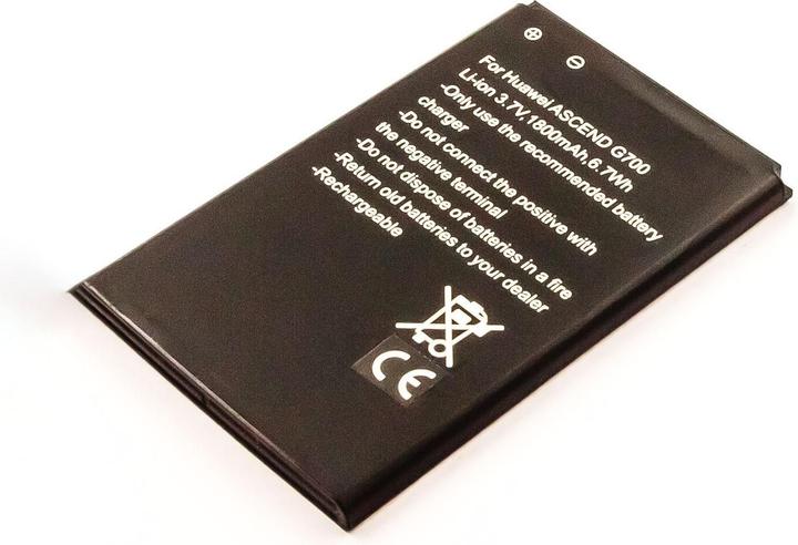Actual product image AGI 17140 Lithium-Ion (Li-Ion) 1800mAh 3.7V Rechargeable Battery