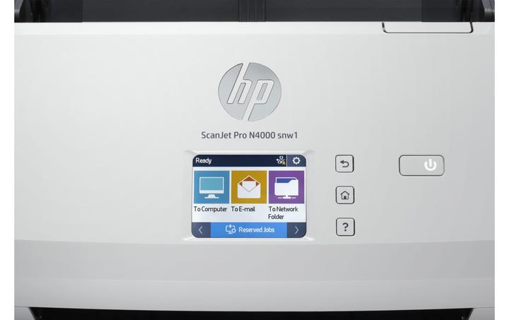 Actual product image HP ScanJet Pro N4000 snw1 (USB, LAN, WLAN)