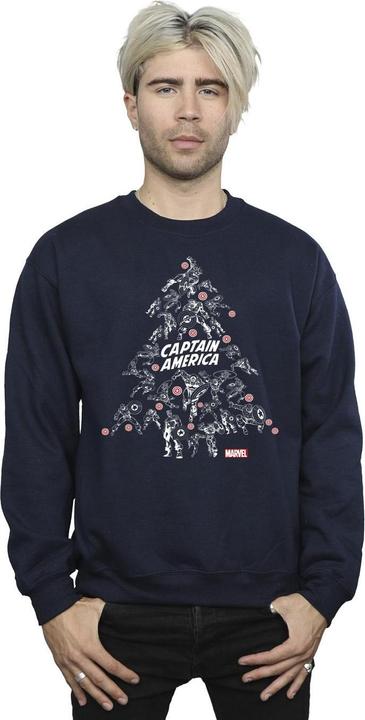 Produktbild Captain America Christmas Tree Sweatshirt (M)