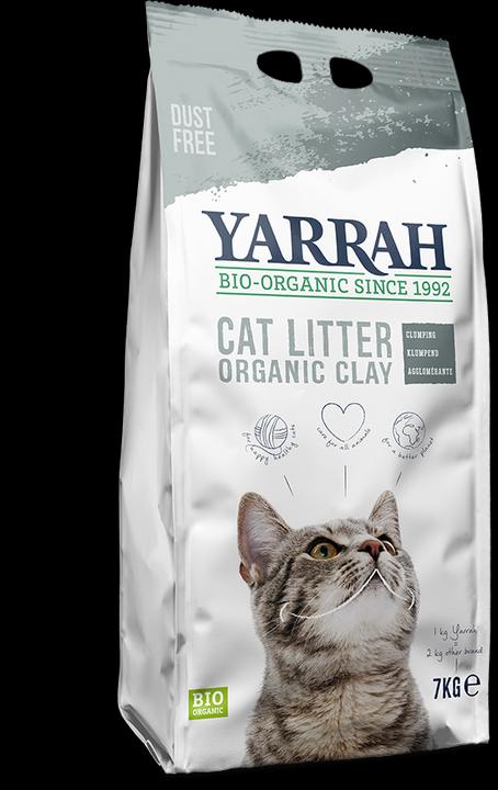Actual product image Yarrah Organic Cat Litter - 7kg - (Clumping, Biodegradable, 7 kg)