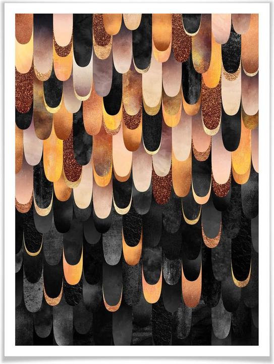 Actual product image Trenddeko Copper springs (30 x 40 cm)
