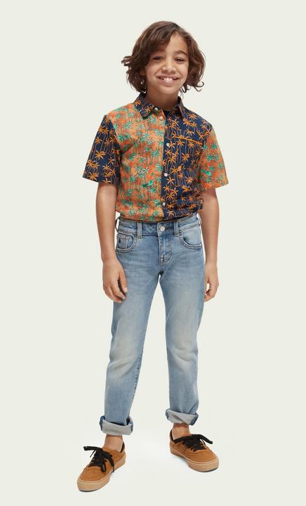 Produktbild Scotch Shrunk Strummer Regular Slim Fit Jeans Coastline Bio Baumwolle (128)