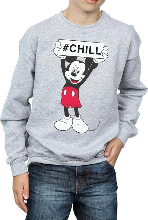 Actual product image Disney Boys Mickey Mouse Chill Sweatshirt (152, 158)