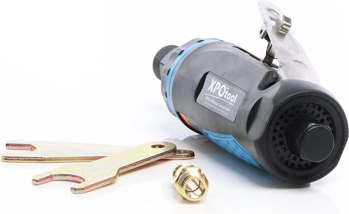 Image du produit Wiltec XPOtool Ponceuse pneumatique 168mm Polissage Air comprimé Boîtier Alu 6,3 bar Meuleuse 22000tr./min