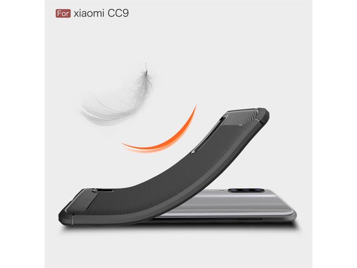 Immagine prodotto Screenguard Xiaomi Mi 9 Lite Cover Carbon Brushed Soft TPU (Mi 9 Lite)