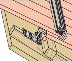 Produktbild Fischer Dachhaken RH 52-67 HB AL (Solarstecker)