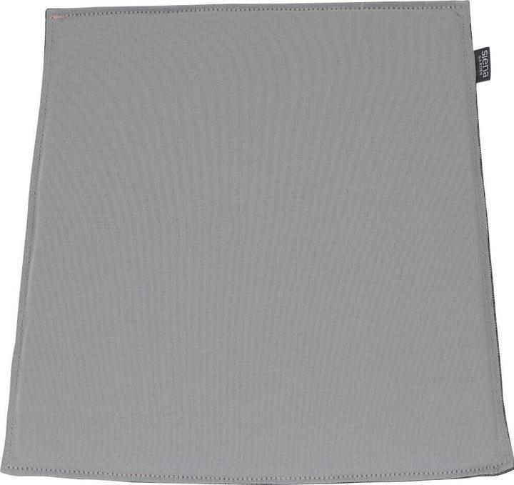 Produktbild Siena Garden Sitzkissen Square-Lane, Farbe Silber (43 x 44 x 1.5 cm)