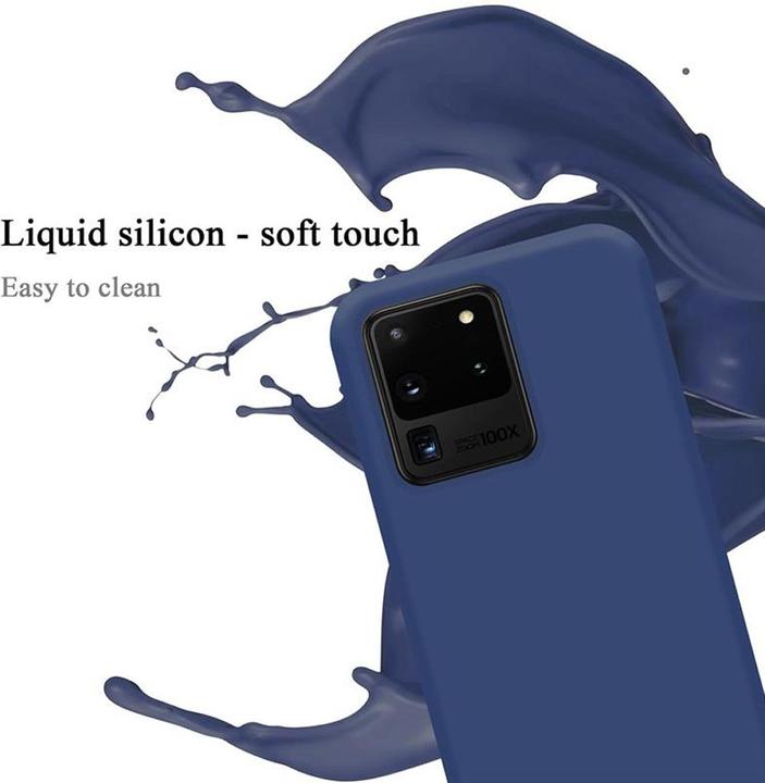 Immagine prodotto Cadorabo Copertura della cassa del silicone liquido TPU (Samsung Galaxy S20 Ultra)