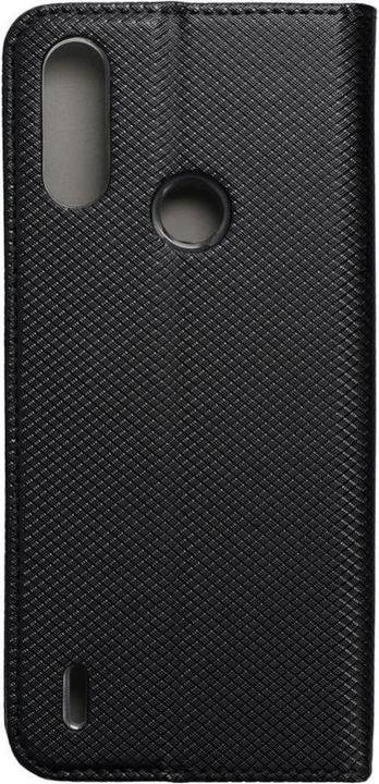 Actual product image OEM Back panel cover SMART CASE Book for MOTOROLA E7 POWER black (Motorola Moto E7 Power)