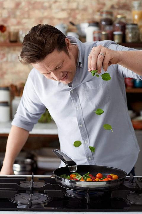 Produktbild Tefal Ingenio Jamie Oliver (28 cm, Pfannenset + Topfset, Edelstahl)