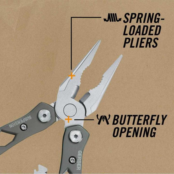 Immagine prodotto Gerber Gear Suspension Multi-Plier (12 Funzioni)