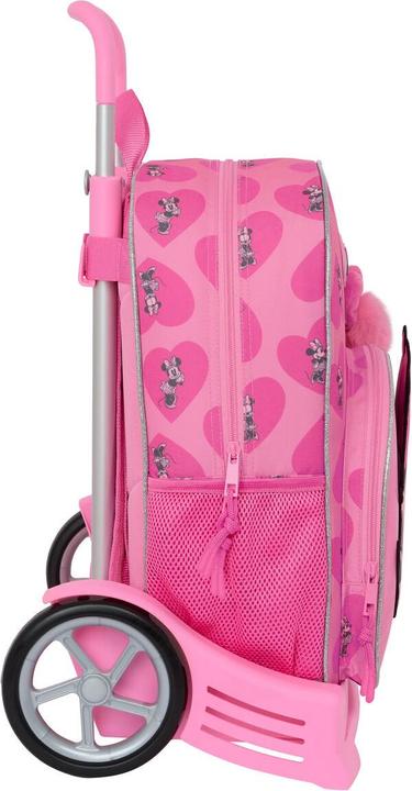 Image du produit Minnie Mouse Sac à dos scolaire à roulettes Loving Rosa 33 x 42 x 14 cm